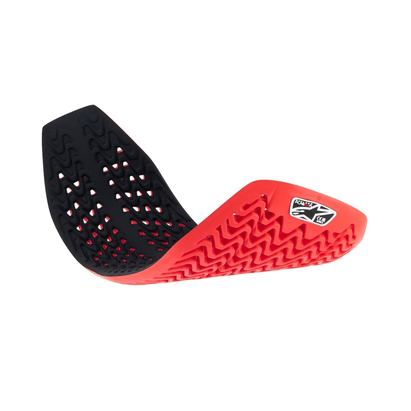 Alpinestars Nucleon Plasma pikendatud seljakaitse punane ja must