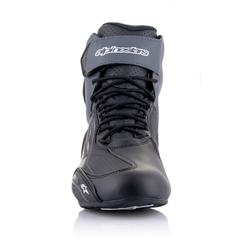 Alpinestars Faster-3 Drystar must-tumehall mootorratta saapad