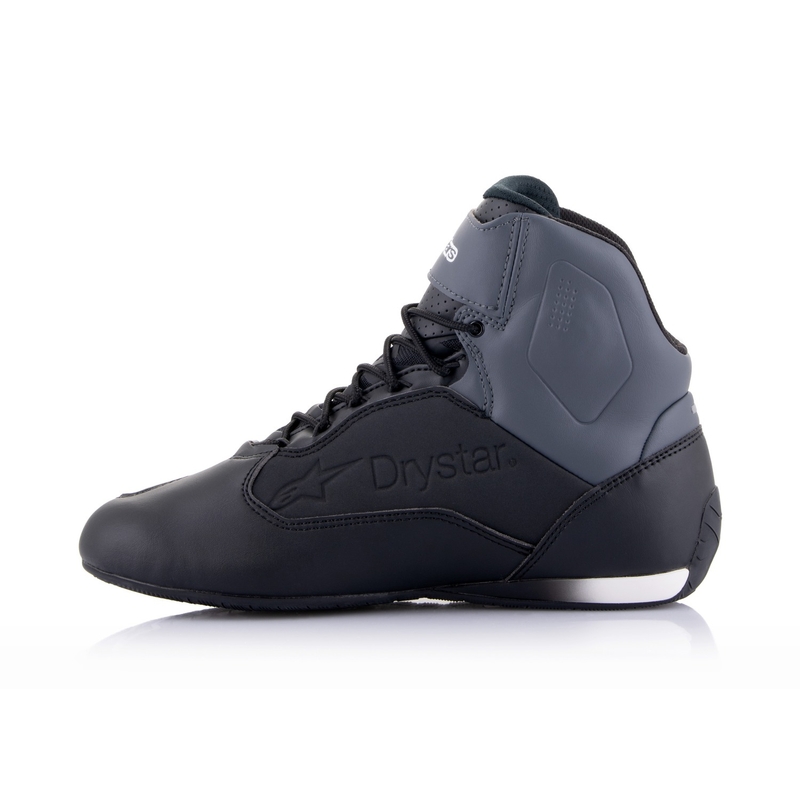 Alpinestars Faster-3 Drystar must-tumehall mootorratta saapad