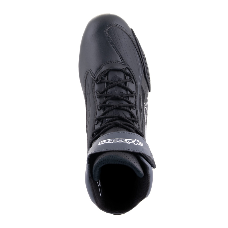 Alpinestars Faster-3 Drystar must-tumehall mootorratta saapad