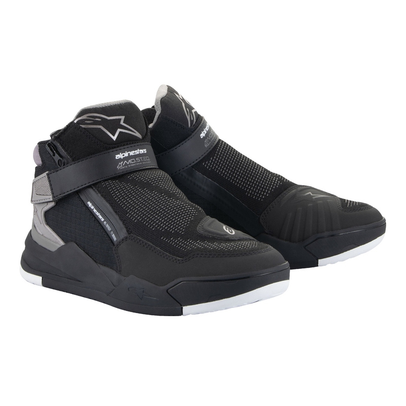 Alpinestars Speedflight Street mustad ja hallid mootorratta saapad