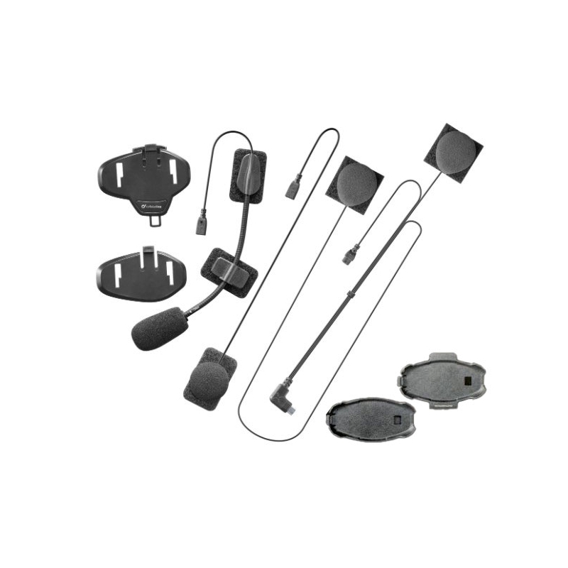 Asendus HD audiokit Interphone lamedate mikrofonidega TOUR, ACTIVE, CONNECT jaoks