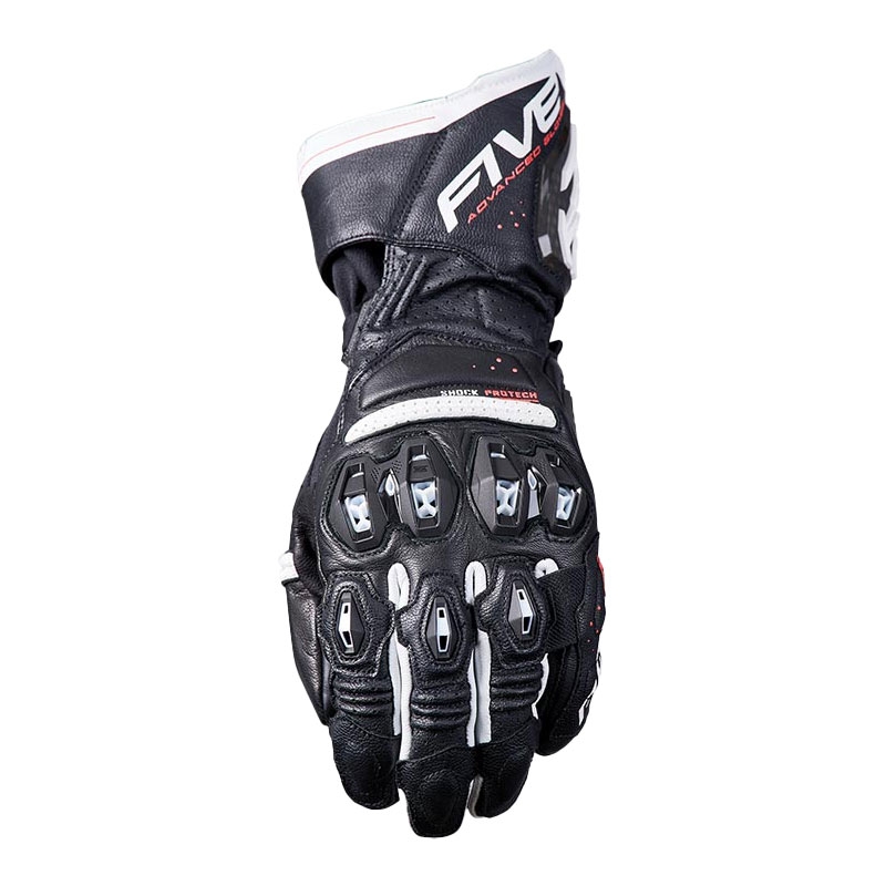 Mootorrattakindad FIVE RFX3 EVO must ja valge