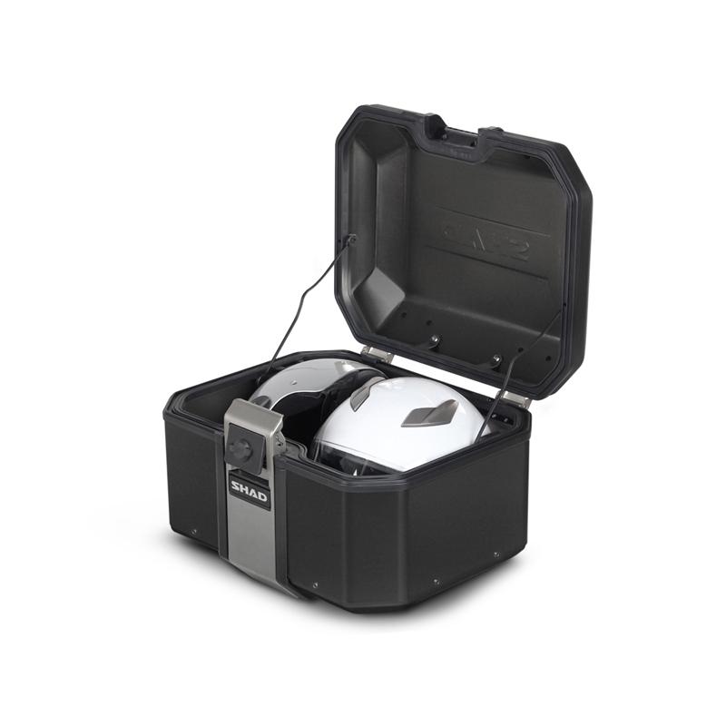 Alumiiniumist top case mootorratta SHAD Terra TR48 BLACK EDITION - II. kvaliteet