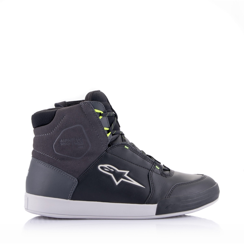 Alpinestars Chrome Drystar must-hall-fluorokollane mootorratta saapad