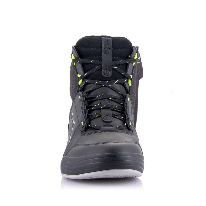 Alpinestars Chrome Drystar must-hall-fluorokollane mootorratta saapad