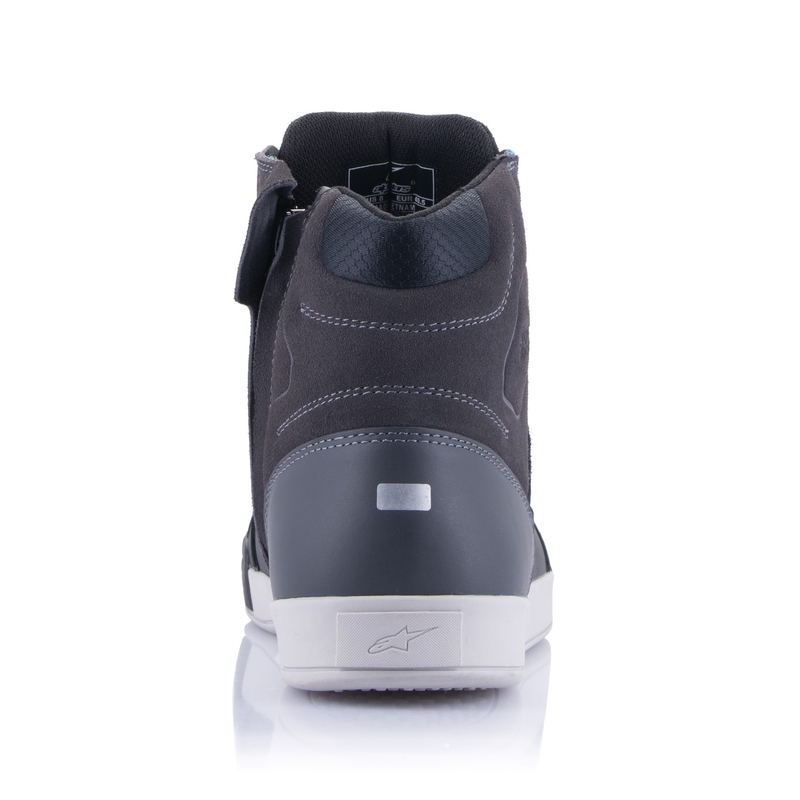Alpinestars Stella Chrome Drystar naiste mustad hallid sinised mootorratta saapad