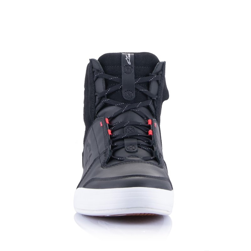 Alpinestars naiste Stella Chrome Drystar mustad, valged ja roosad mootorratta saapad