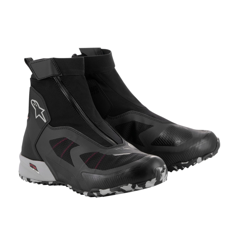 Alpinestars CR-8 Gore-Tex must-hall-punased mootorratta saapad