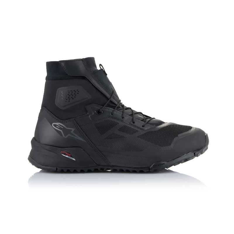 Alpinestars CR-1 mustad ja tumehallid mootorrattasaapad