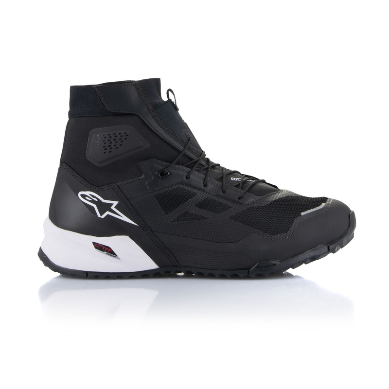 Alpinestars CR-1 must-valged mootorratta saapad