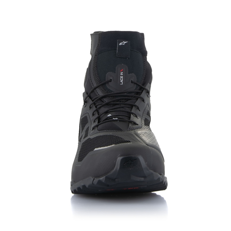 Alpinestars CR-1 must-valged mootorratta saapad