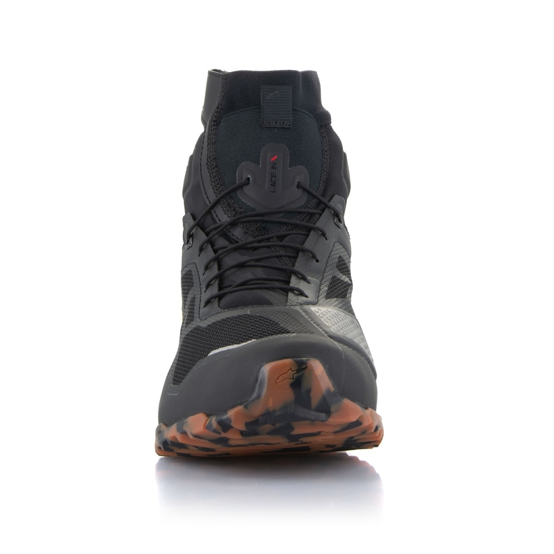 Alpinestars CR-1 mustad ja helepruunid mootorrattasaapad