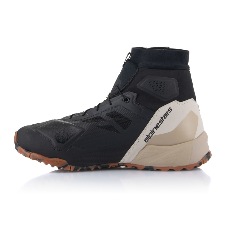 Alpinestars CR-1 mustad ja helepruunid mootorrattasaapad