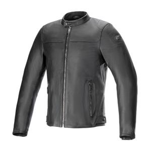 Alpinestars Blacktrack must nahast mootorratta jope