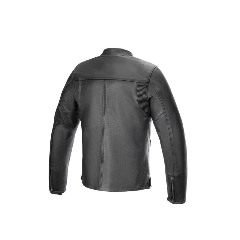 Alpinestars Blacktrack must nahast mootorratta jope