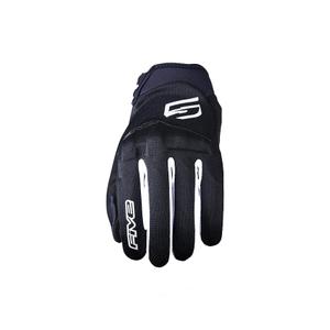 Mootorrattakindad FIVE Globe EVO must ja valge