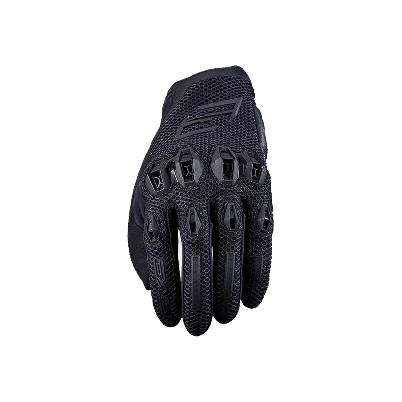 Naiste FIVE Stunt EVO 2 Airflow Mustad mootorratta kindad allahindlus