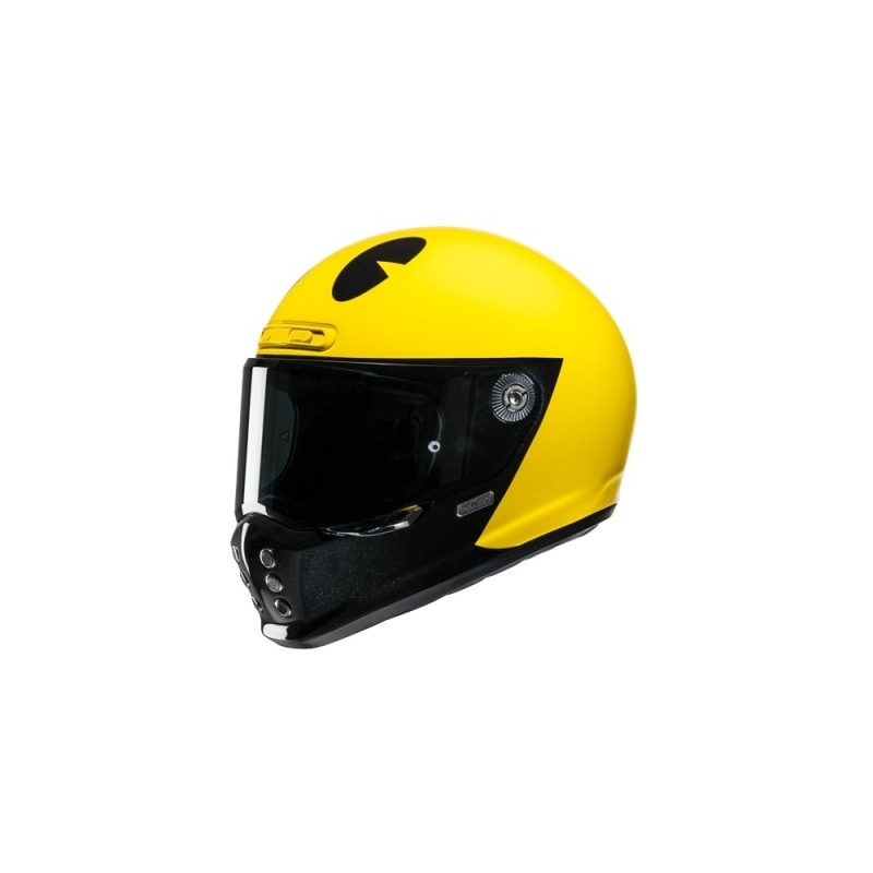 Integreeritud mootorratta kiiver HJC V10 Pac-man Bandai Namco kollane