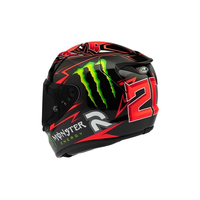 Integreeritud kiiver HJC RPHA 12 Quartararo Replica MC1 must allahindlus