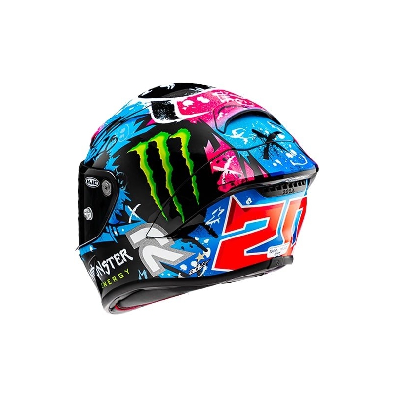 Integreeritud kiiver HJC RPHA 1 Quartararo Le Mans Sp MC28 mitmevärviline