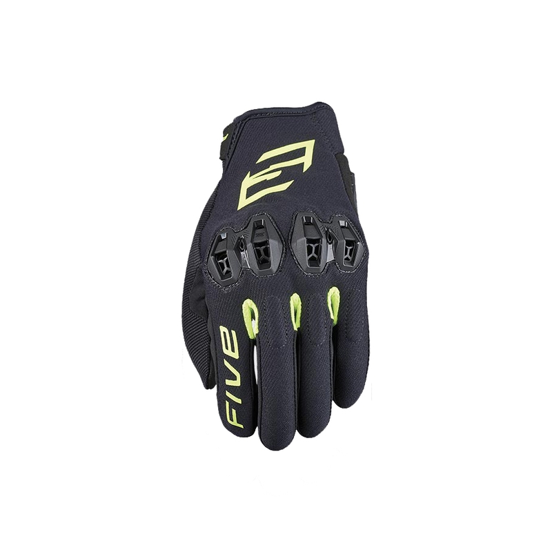 Mootorrattakindad FIVE Tricks must-fluo kollane