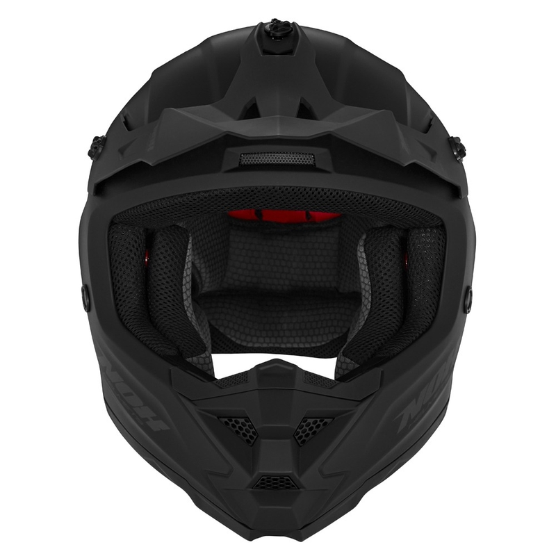 Laste motokrossikiiver NOX N761 MX matt must