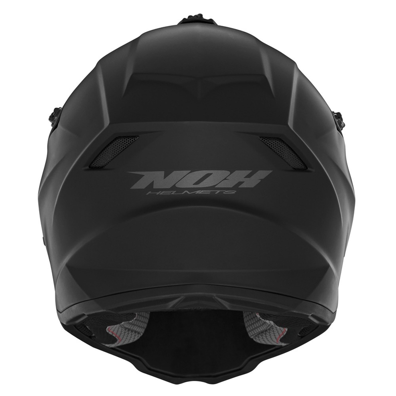 Laste motokrossikiiver NOX N761 MX matt must
