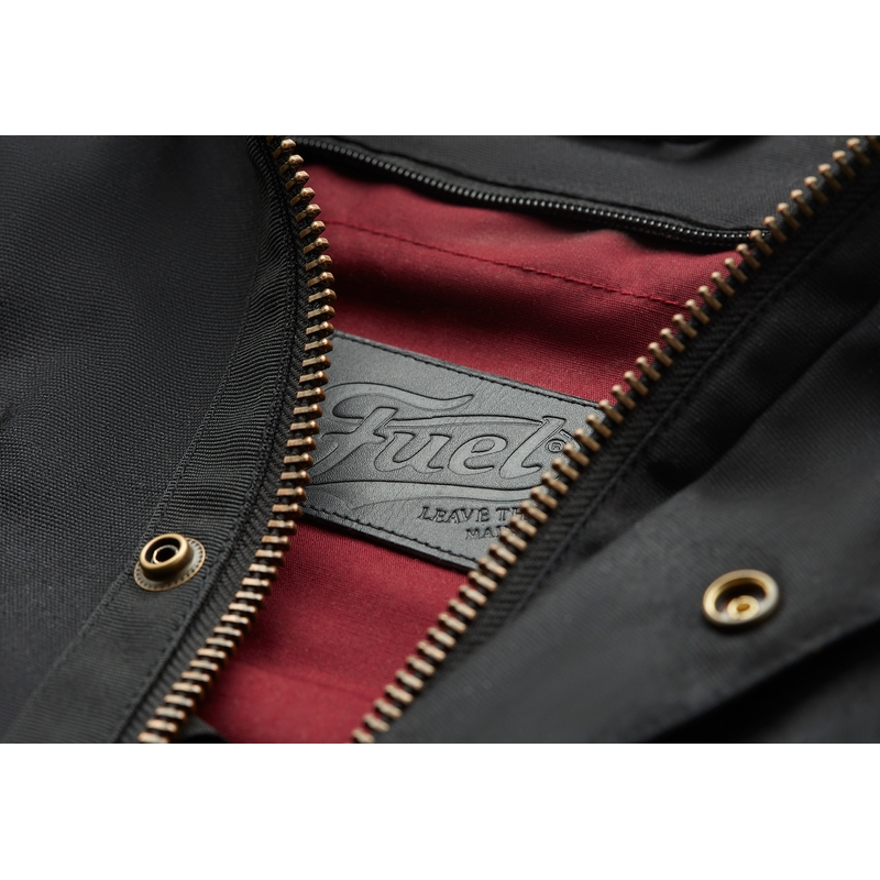 Bunda na motorku Fuel Division 2 černá