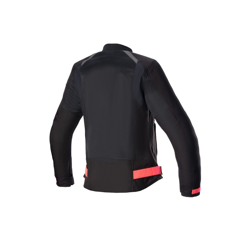 Alpinestars Stella Eloise Air 2 naiste mootorratta jope must-fluoroosa roosa