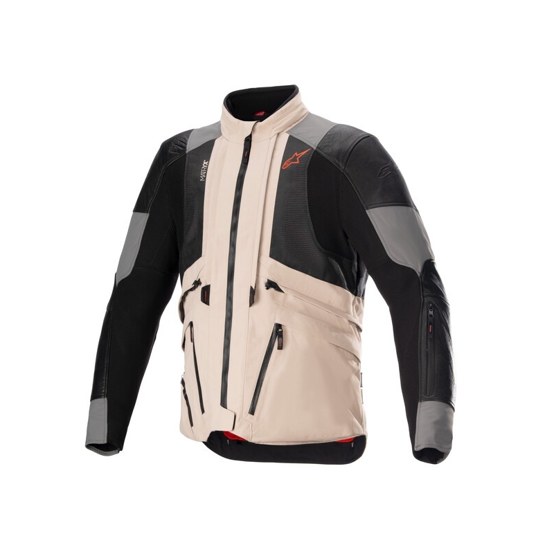 Alpinestars AMT-10R Drystar XF mootorratta jope liivamust-roosa