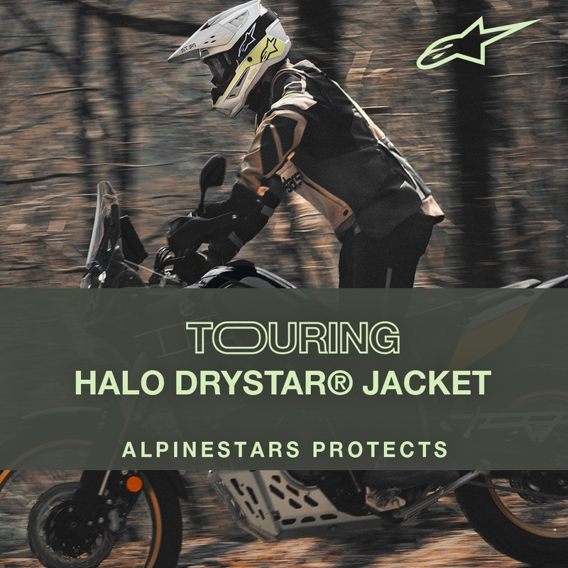 Alpinestars Halo Drystar Must mootorratta jope