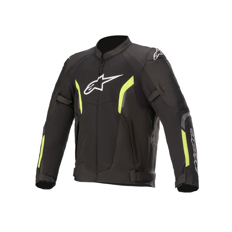 Alpinestars AST Air Tech-Air 5 Compatible Black-Fluo Yellow mootorratta jope