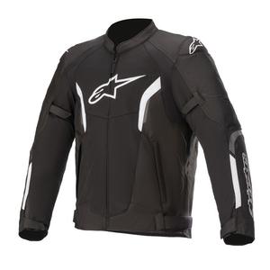 Mootorratta jope Alpinestars AST Air Tech-Air 5 ühilduv must ja valge