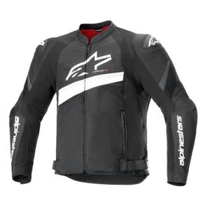 Alpinestars T-GP Plus R 4 Airflow must-valge mootorrattajope