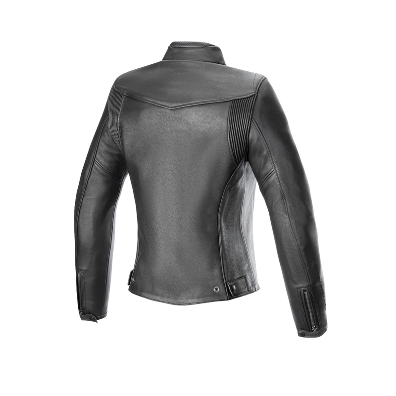 Alpinestars naiste Ory mustast nahast mootorratta jope