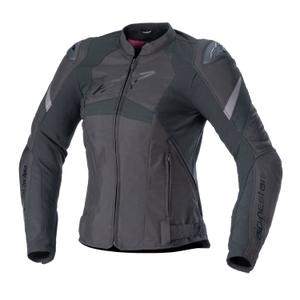 Alpinestars naiste Stella T-GP PLUS R 4 must-fluoripunane mootorratta jakk