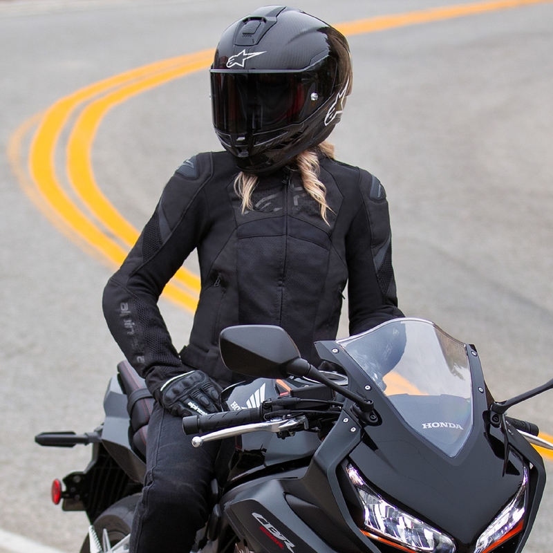 Alpinestars naiste Stella T-GP Plus R 4 Airflow Black mootorratta jakk