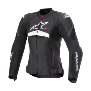 Alpinestars naiste Stella T-GP Plus R 4 Airflow must-valge mootorratta jakk