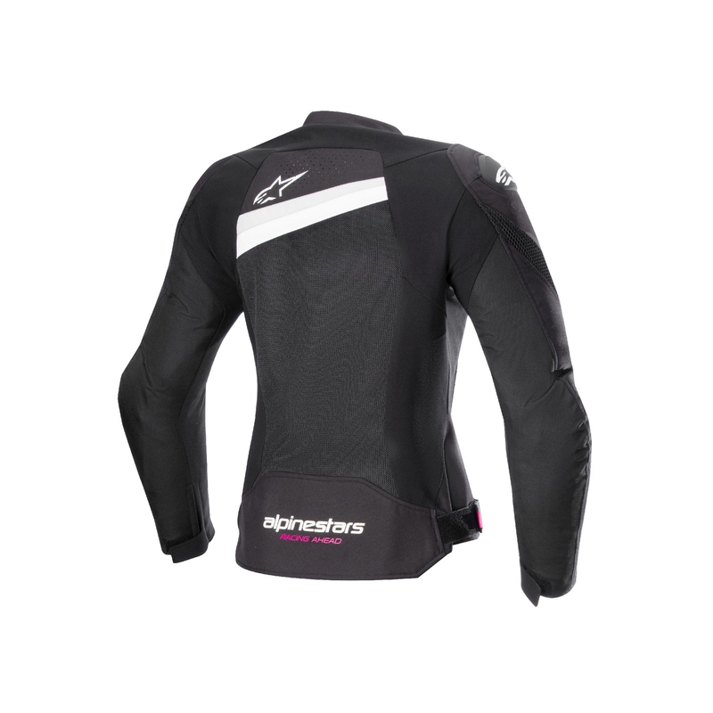 Alpinestars naiste Stella T-GP Plus R 4 Airflow must-valge mootorratta jakk