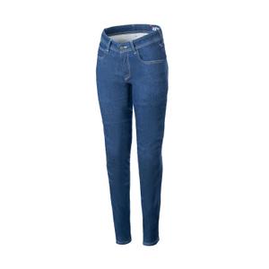Alpinestars Daisy 3 Denim naiste mootorratta teksad pestud sinised