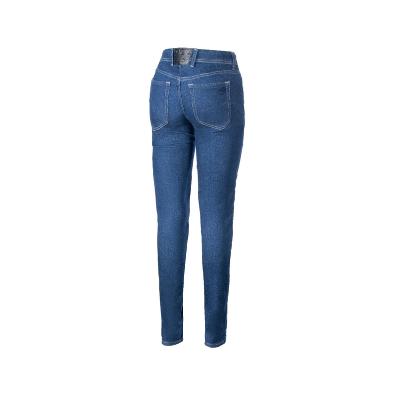 Alpinestars Daisy 3 Denim naiste mootorratta teksad pestud sinised