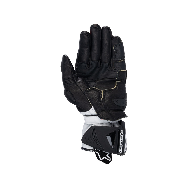Mootorrattakindad Alpinestars GP PRO R 4 must-fluo punane-valge