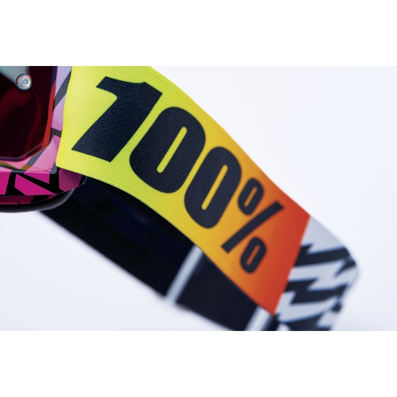 Motokrossiprillid 100% ACCURI 2 Special UTV/OTG - piiratud tiraaž Ken Block punane kroomitud pleksiga