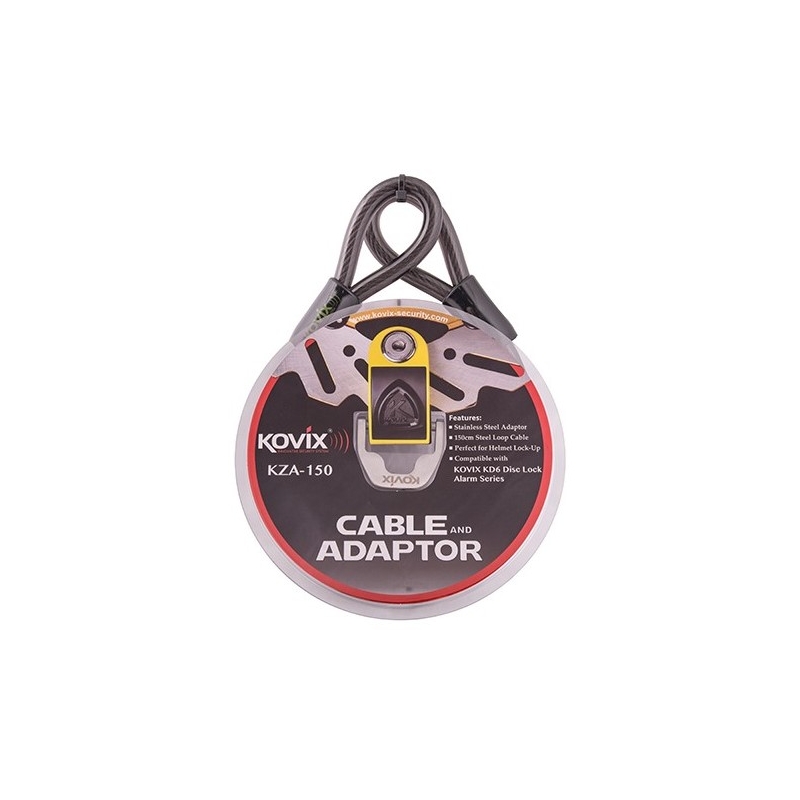 Ocelové lanko s adaptérem KOVIX KZA-150 výprodej