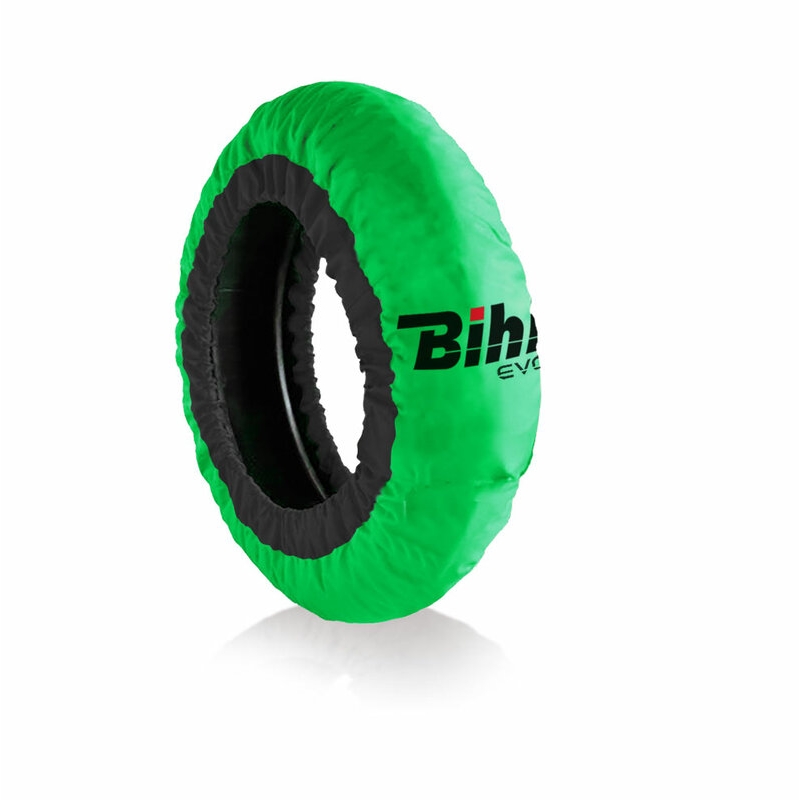 Isereguleeriv rehvi soojendaja Bihr Home Track EVO 2 roheline