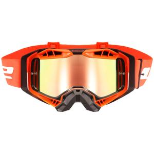 Motokrossiprillid LS2 Aura PRO must-oranž iriidium plexi