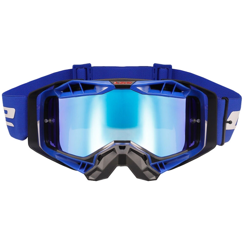 Motokrossiprillid LS2 Aura PRO must-sinine iriidium plexi