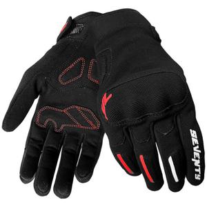 Mootorrattakindad Seventy Degrees SD-C40 Asphalt must ja punane