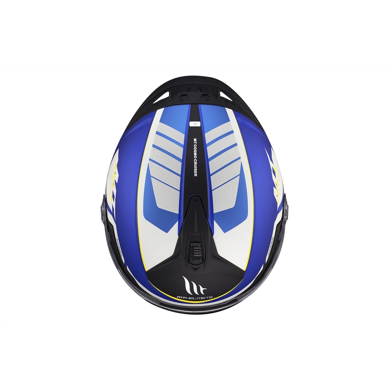 MT Cosmo SV Cruiser avatud kiiver matt sini-must-hall